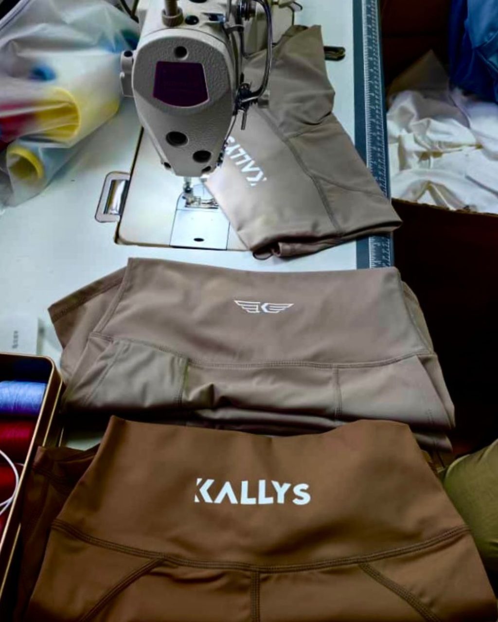 kallys recycled Sportbekleidung produktion