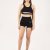 Innocence recyceltes damen sportset bh shorts schwarz